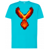 T-shirt Premium - Phénix Enflammé