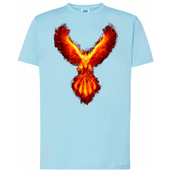 T-shirt Premium - Phénix Enflammé