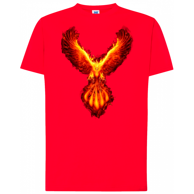 T-shirt Premium - Phénix Enflammé