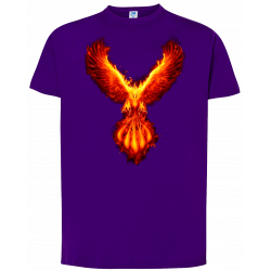 T-shirt Premium - Phénix Enflammé