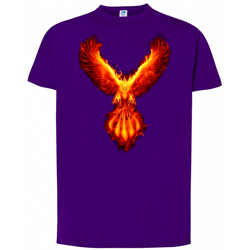 T-shirt Premium - Phénix Enflammé