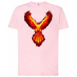 T-shirt Premium - Phénix Enflammé