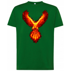 T-shirt Premium - Phénix Enflammé