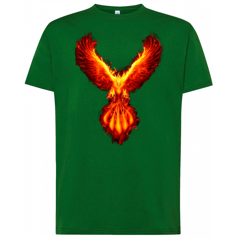 T-shirt Premium - Phénix Enflammé