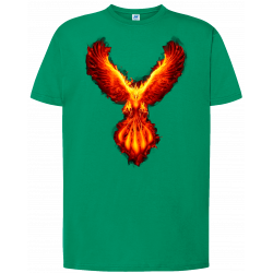 T-shirt Premium - Phénix Enflammé