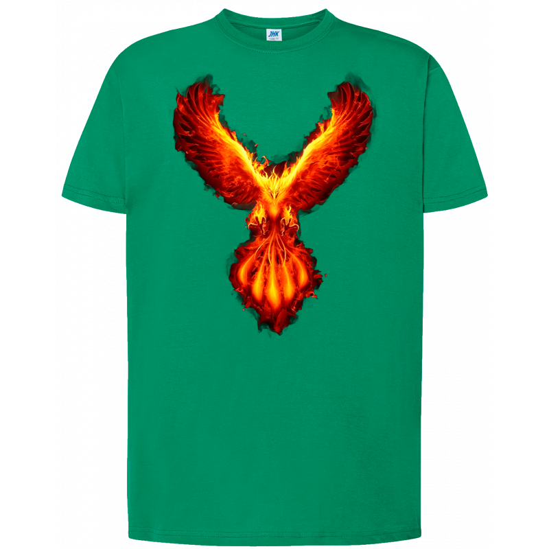 T-shirt Premium - Phénix Enflammé