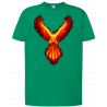 T-shirt Premium - Phénix Enflammé
