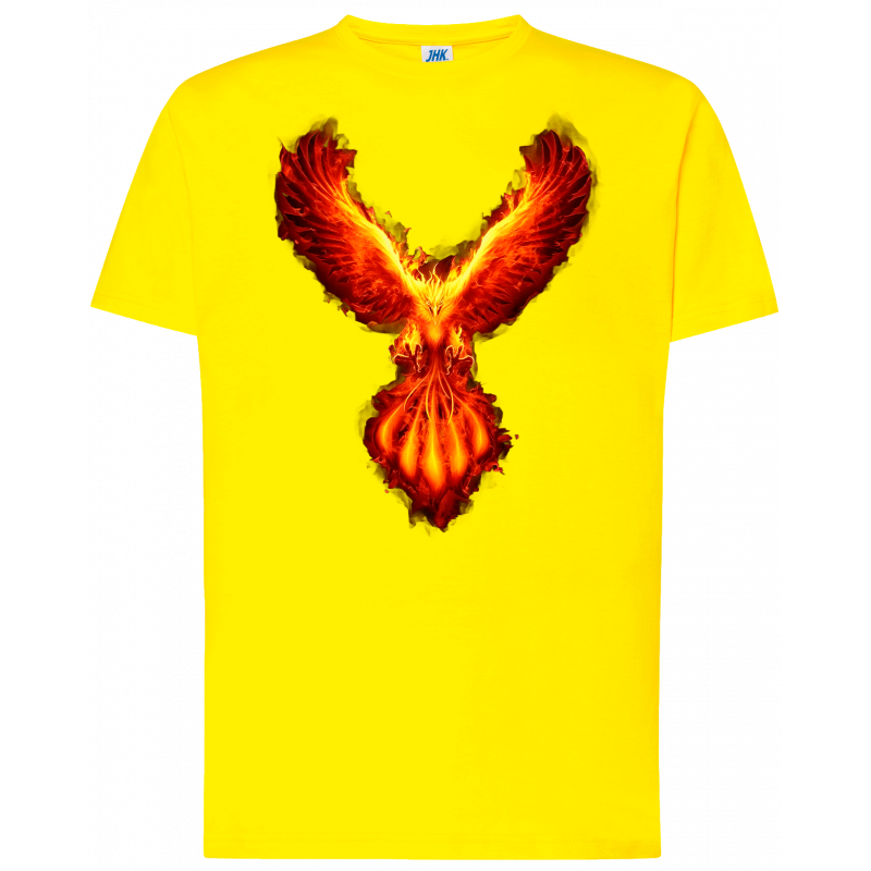 T-shirt Premium - Phénix Enflammé