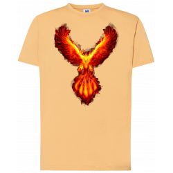 T-shirt Premium - Phénix Enflammé