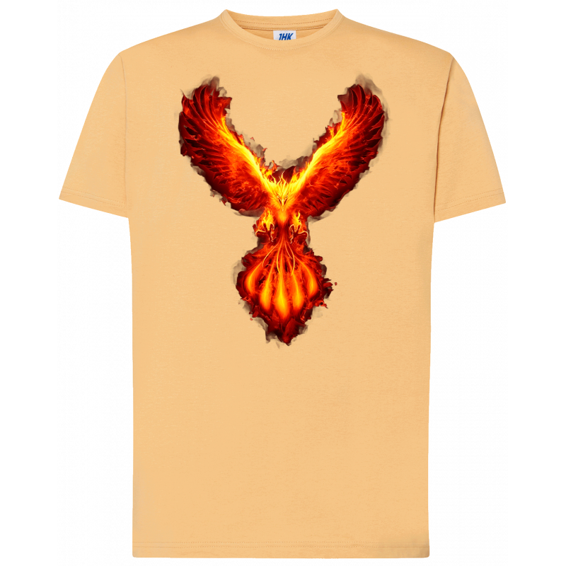 T-shirt Premium - Phénix Enflammé