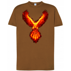 T-shirt Premium - Phénix Enflammé