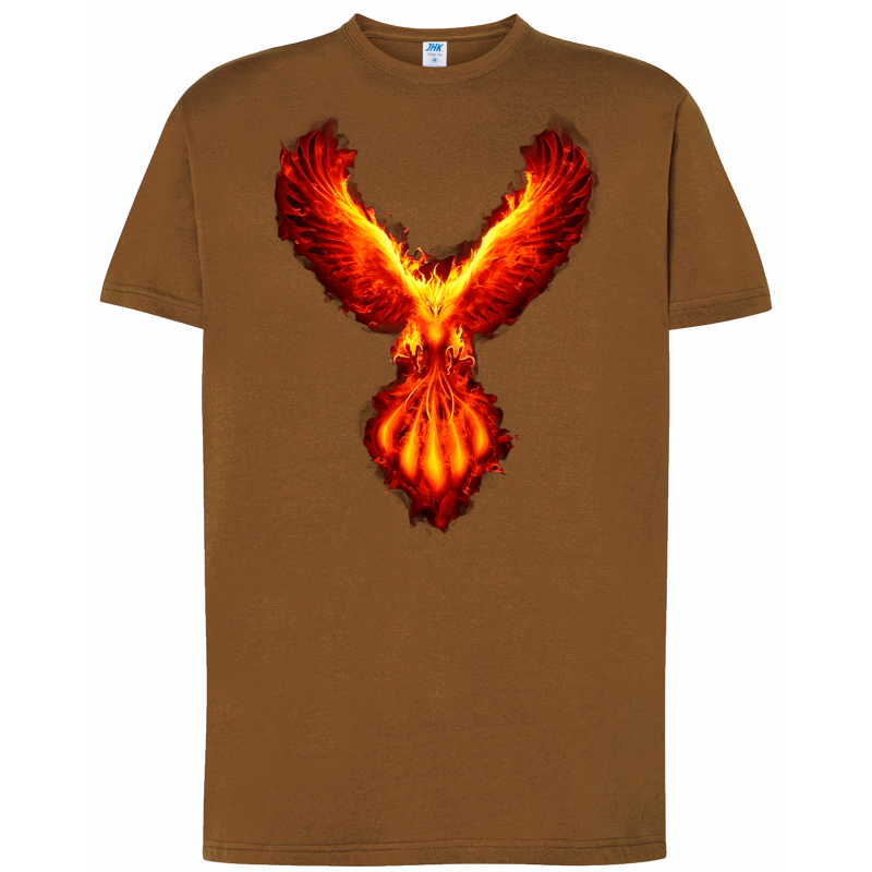 T-shirt Premium - Phénix Enflammé