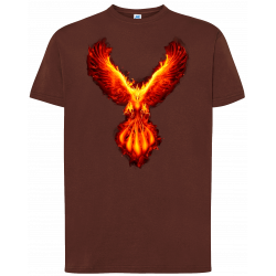 T-shirt Premium - Phénix Enflammé