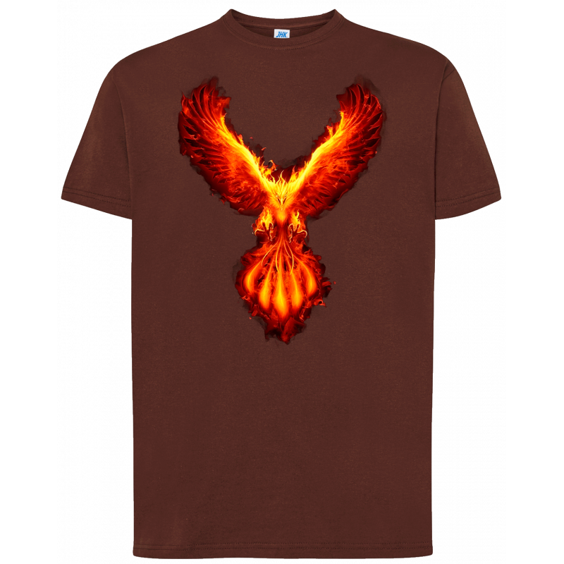 T-shirt Premium - Phénix Enflammé