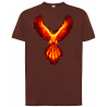 T-shirt Premium - Phénix Enflammé