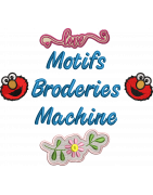 Motifs broderies machine